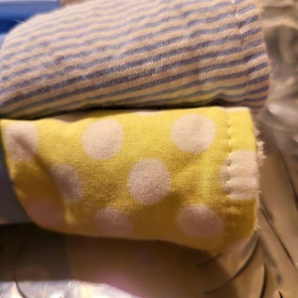 Mudpie NWT SET OF 3 DOUBLE SIDED TERRY BACKED BIBS - Picture 5 of 5